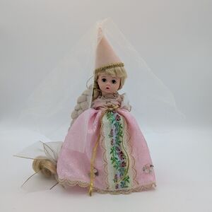 Madame Alexander Rapunzel doll with box and stand